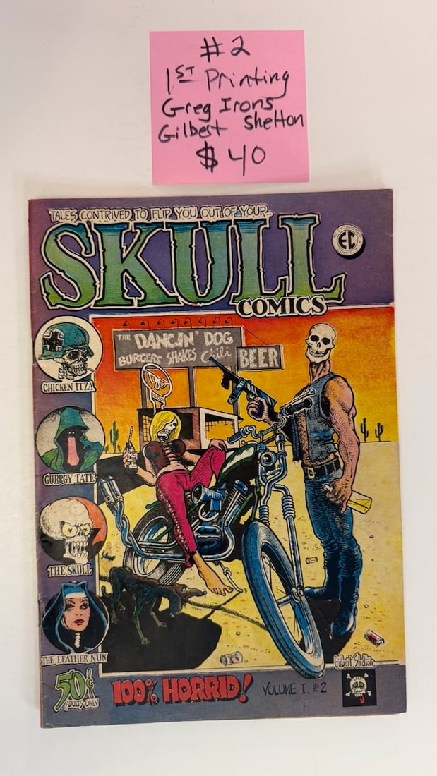 GREG IRONS - SKULL COMICS #2 - 2