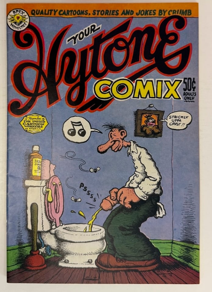 YOUR HYTONE COMIX #1 BY R CRUMB - 1ST: YOUR HYTONE COMIX #1 BY R CRUMB - 1ST - 1971