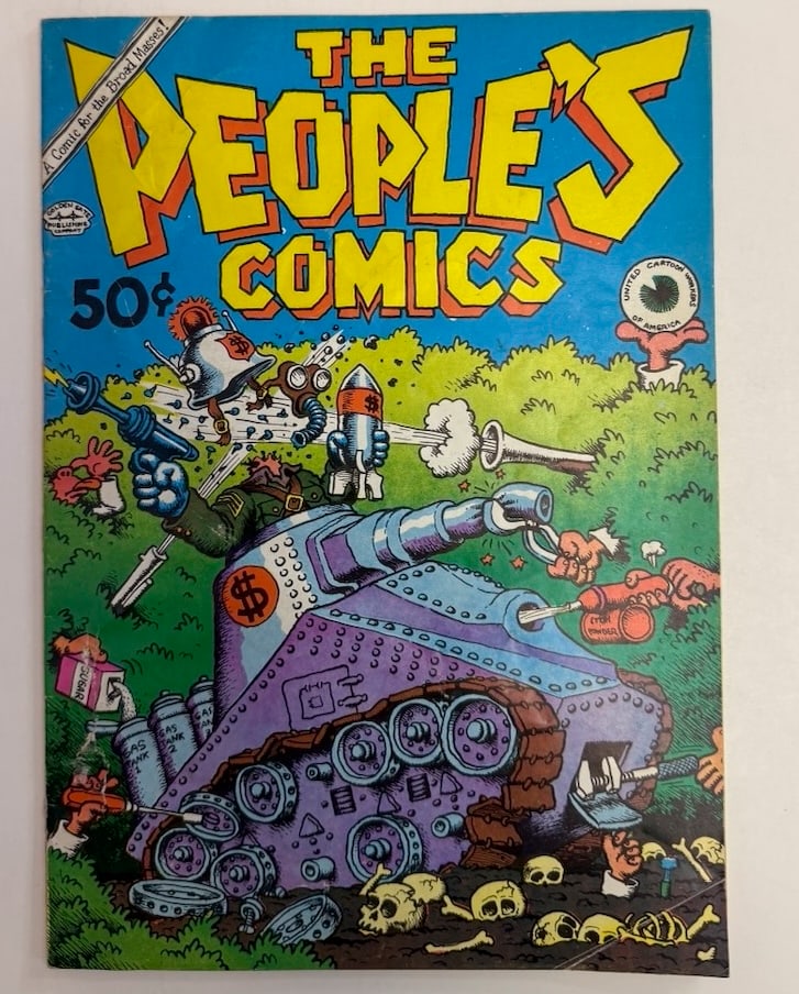 R. CRUMB THE PEOPLE’S COMICS #1 - 1ST !: R. CRUMB THE PEOPLE’S COMICS #1 1ST PRESSING 1972 ADULT Underground Comix. THE DEATH OF FRITZ THE CAT.