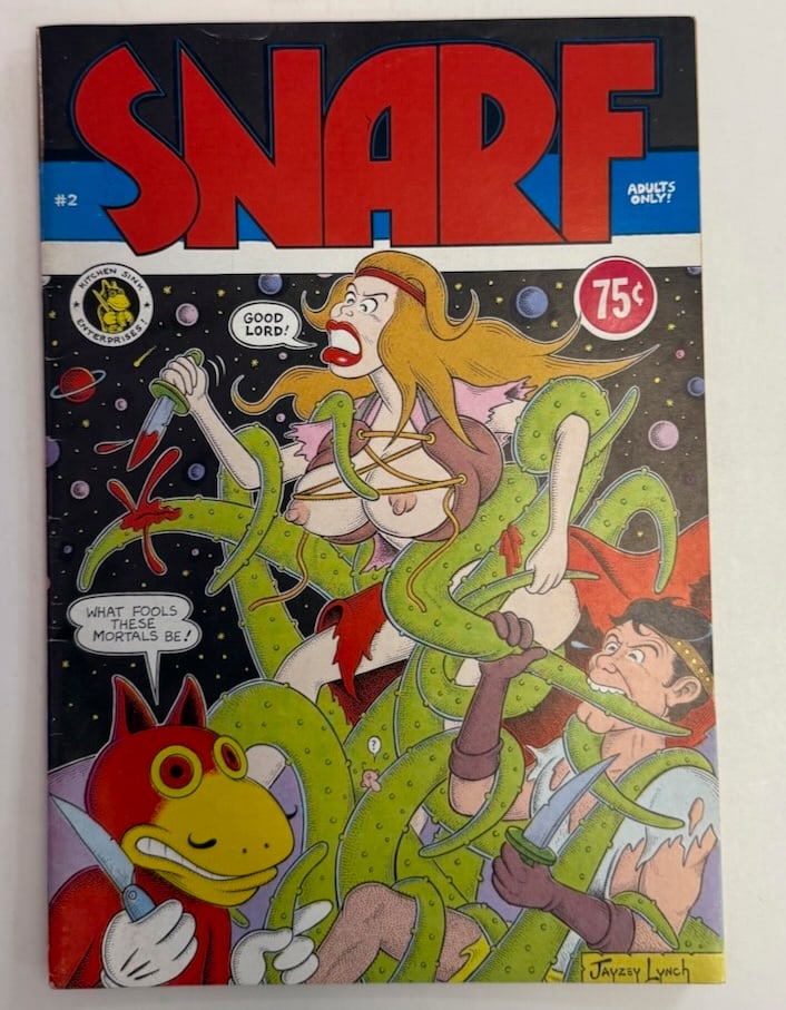 SNARF #2 - 1ST PRINTING - DENIS KITCHEN: SNARF #2 - 1ST PRINTING - DENIS KITCHEN - ADULT Underground Comix 1972