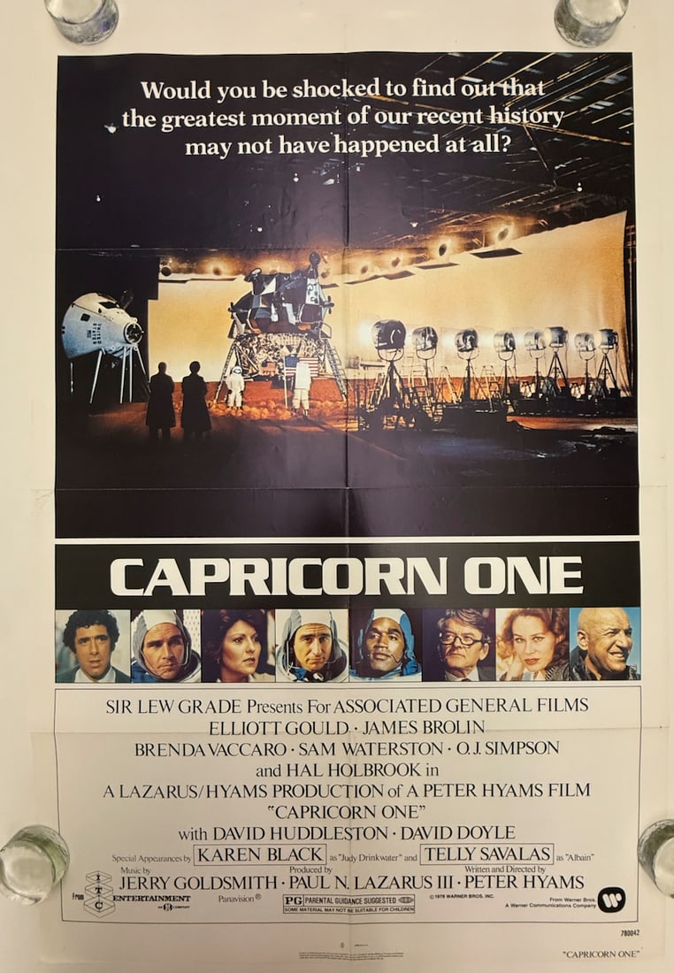 CAPRICORN ONE MOVIE POSTER (1 of 1)