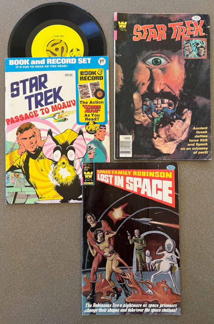 STAR TREK RECORD / COMIC BOOK AND MORE SPACE (1 of 1)