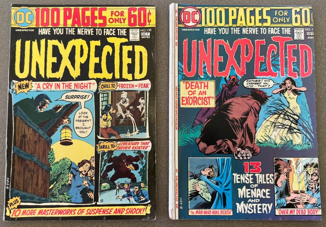 UNEXPECTED #159, #160: UNEXPECTED #159, #160