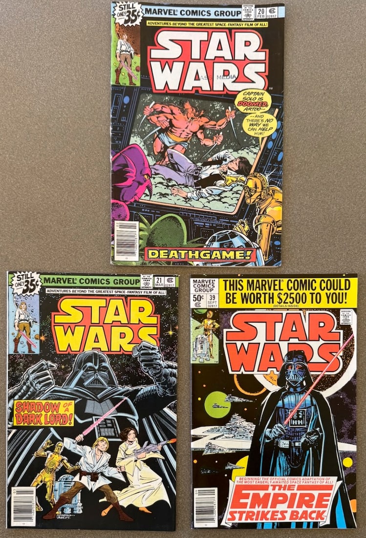 STAR WARS #20, #21, #39: STAR WARS #20, #21, #39
