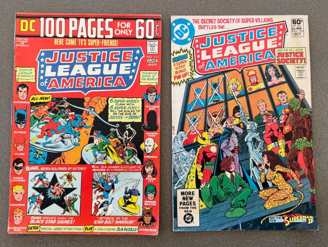 JUSTICE LEAGUE AMERICA #111, #195 (1 of 1)