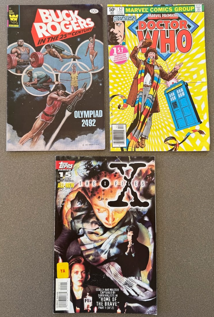 BUCK ROGERS - DR. WHO - X-FILES: BUCK ROGERS - DR. WHO - X-FILES