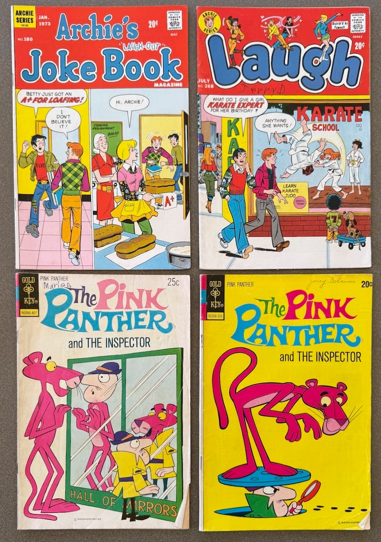 THE ARCHIES AND PINK PANTHER SET: THE ARCHIES AND PINK PANTHER SET