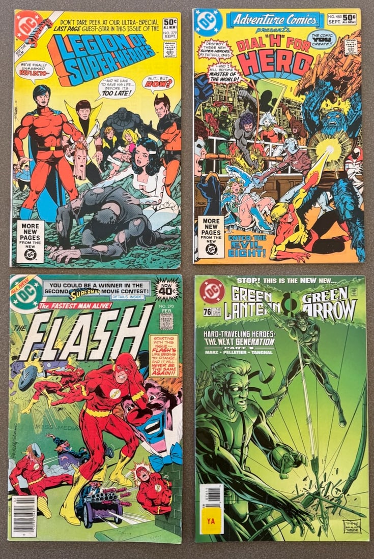 A SUPER HERO COMIC BOOK SET (1 of 1)
