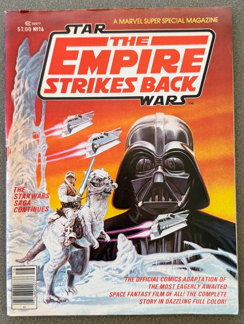STAR WARS - THE EMPIRE STRIKES BACK - MARVEL SUPER SPECIAL MAGAZINE (1 of 1)