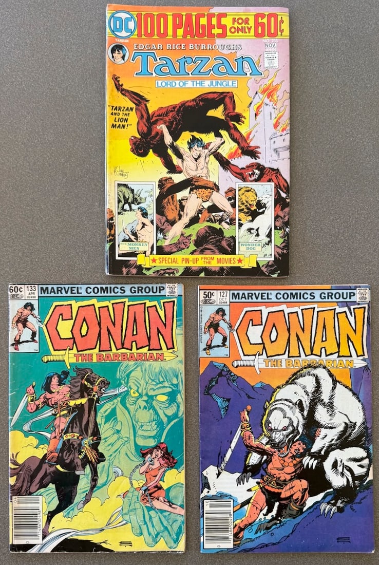 TARZAN #233 (100 PAGES) AND CONAN THE BARBARIAN SET (1 of 1)