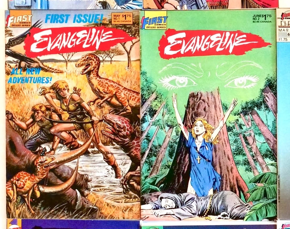 EVANGELINE #1 COMIC BOOK SET - 2