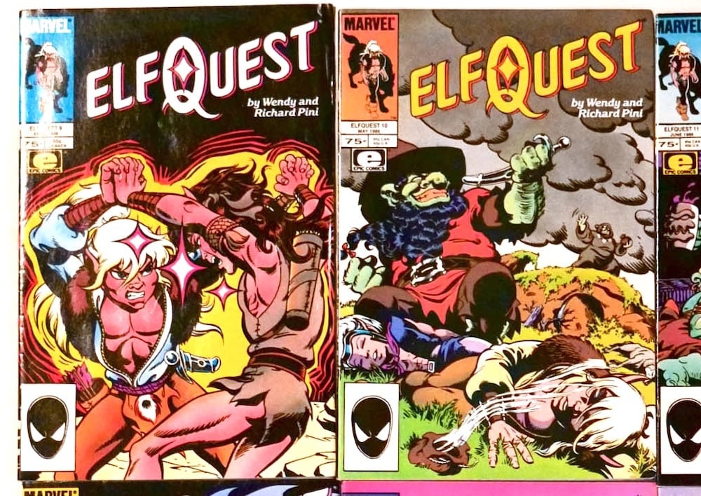 ELFQUEST #9-18 AND MORE ! - 2