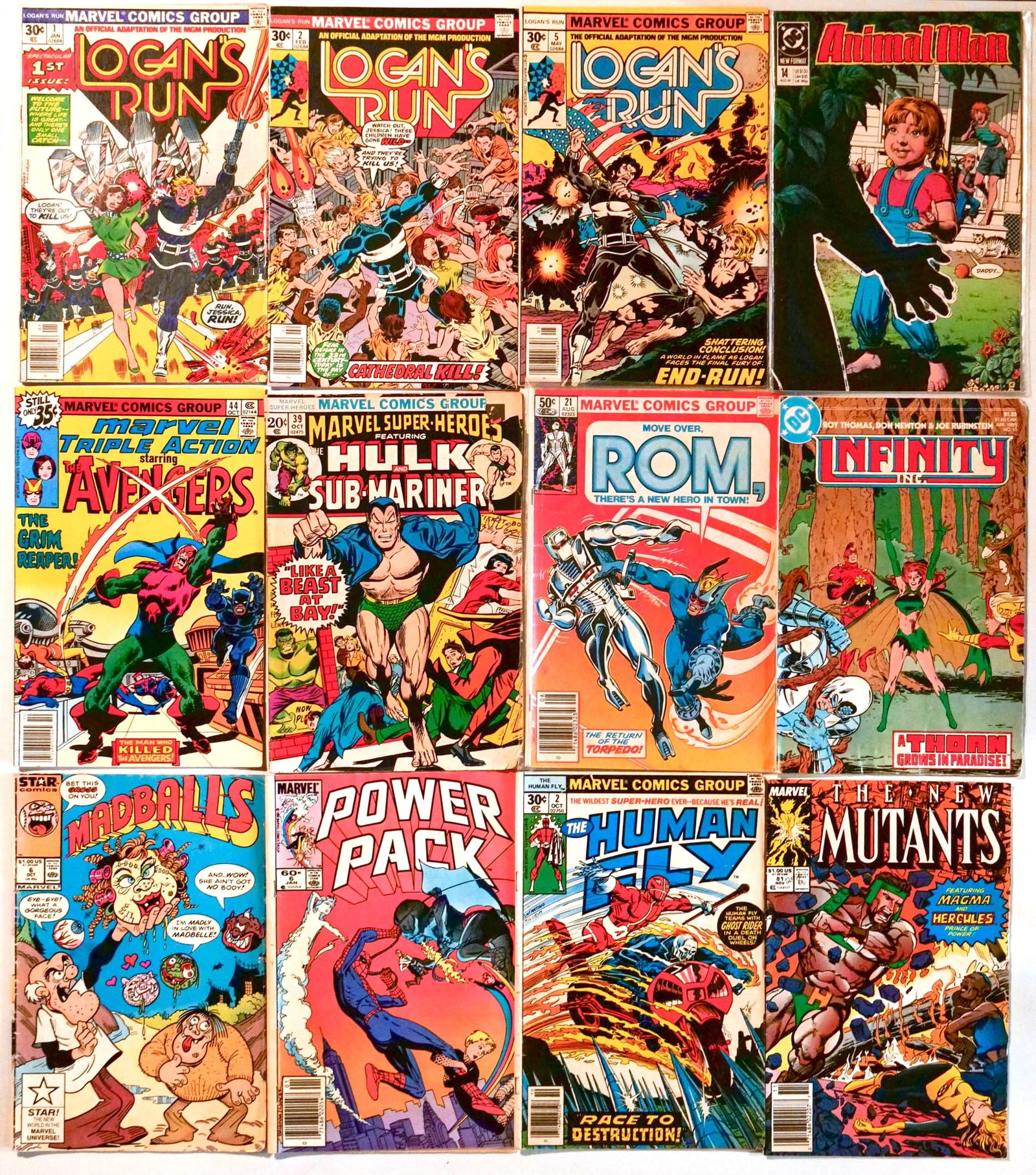 WHOA ! YOU WANT SUPER-HEROES ?!?!? PASHCO'S GOT EM ! (1 of 4)