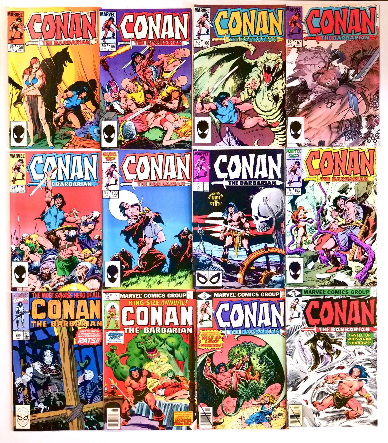 CONAN THE BARBARIAN SET WITH KING-SIZE ANNUAL #5 (1 of 2)