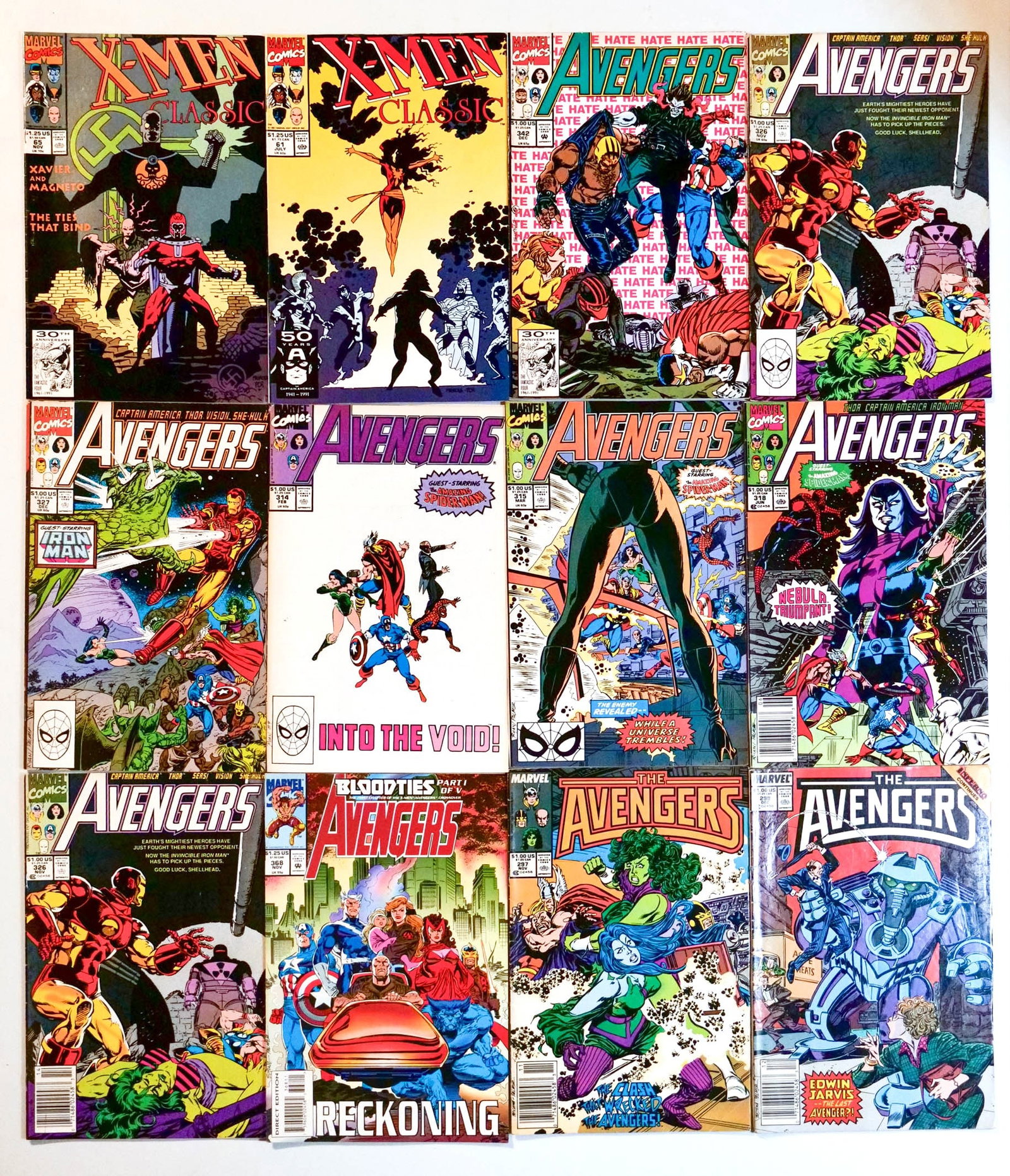 X-MEN AND AVENGERS COLLECTOR SET OF COMIC BOOKS (1 of 1)