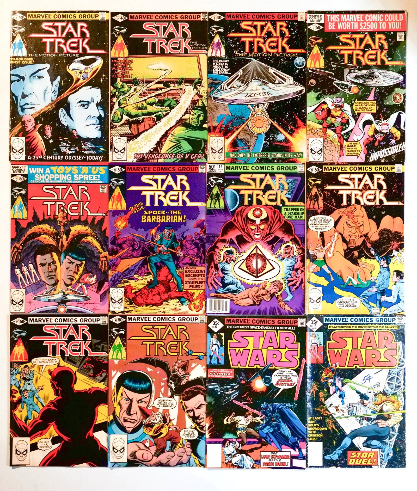 STAR WARS AND STAR TREK #1 COLLECTOR SET OF COMIC BOOKS (1 of 3)