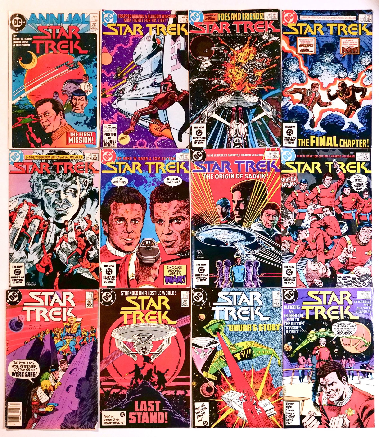 STAR TREK #2-7 AND MORE INCLUDING STAR TREK ANNUAL (1 of 2)