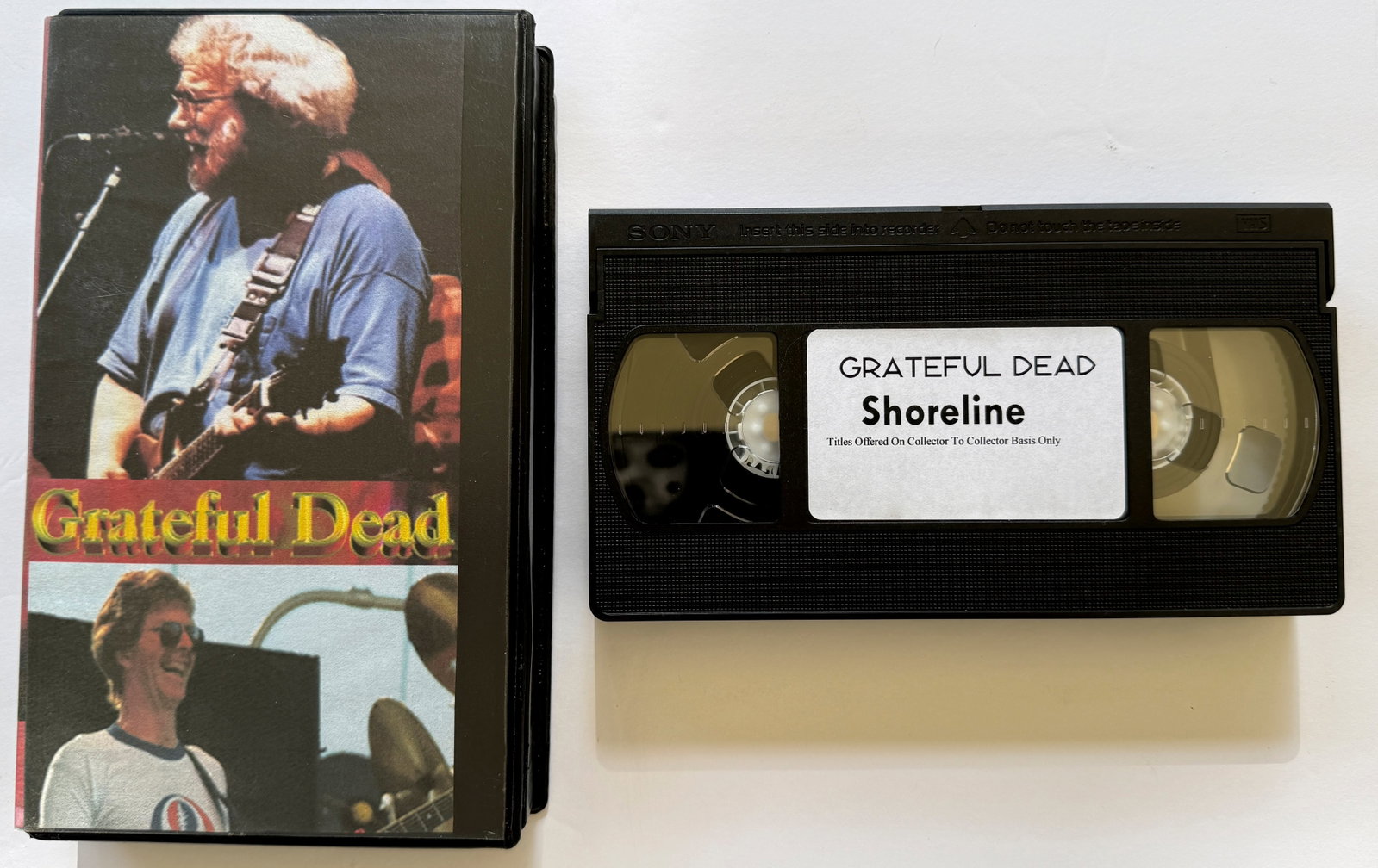 GRATEFUL DEAD SHORELINE CONCERT BOOTLEG VHS: GRATEFUL DEAD SHORELINE CONCERT BOOTLEG VHS. PROFESSIONALLY SHOT.
