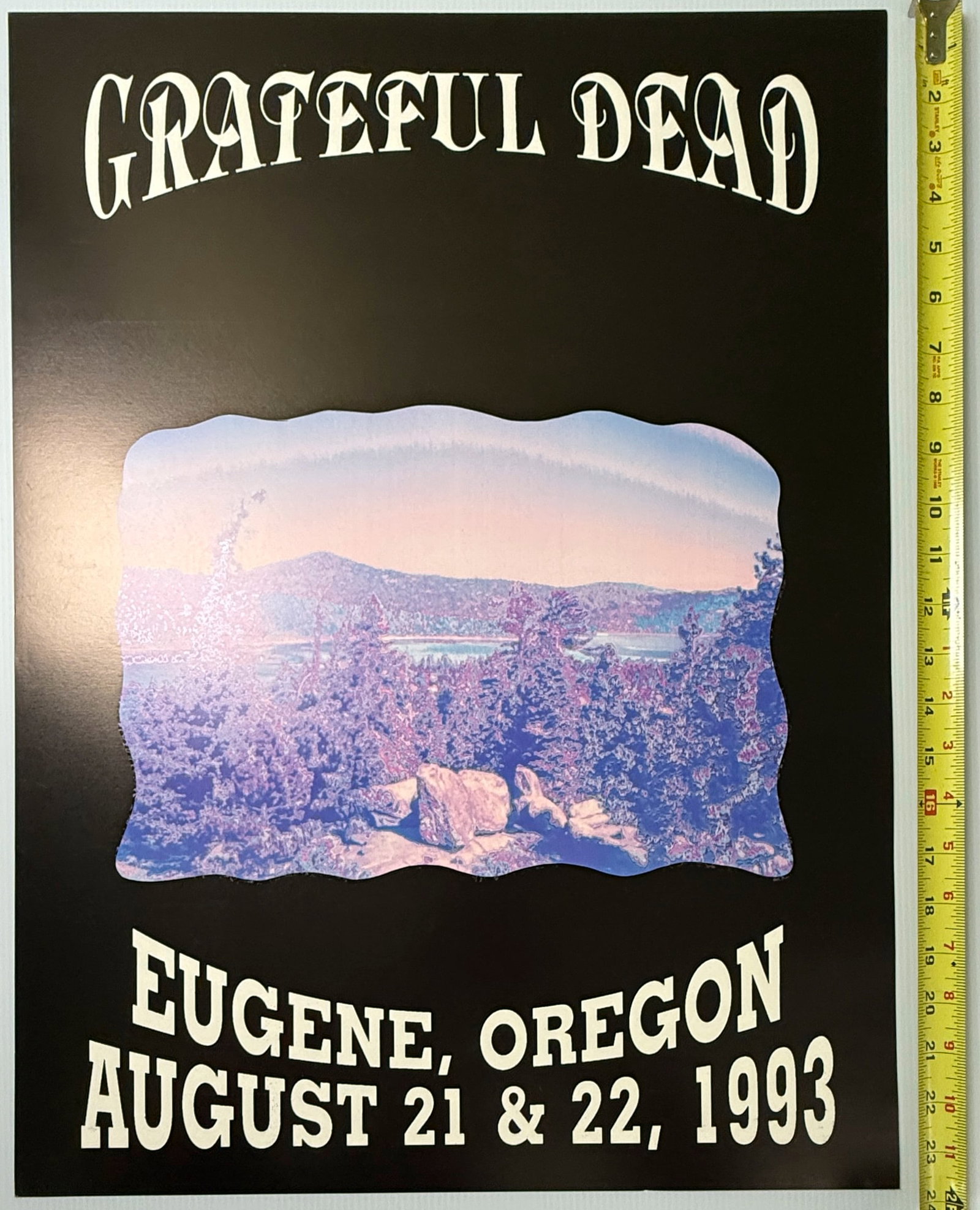 GRATEFUL DEAD OREGO 1993 POSTER (1 of 1)