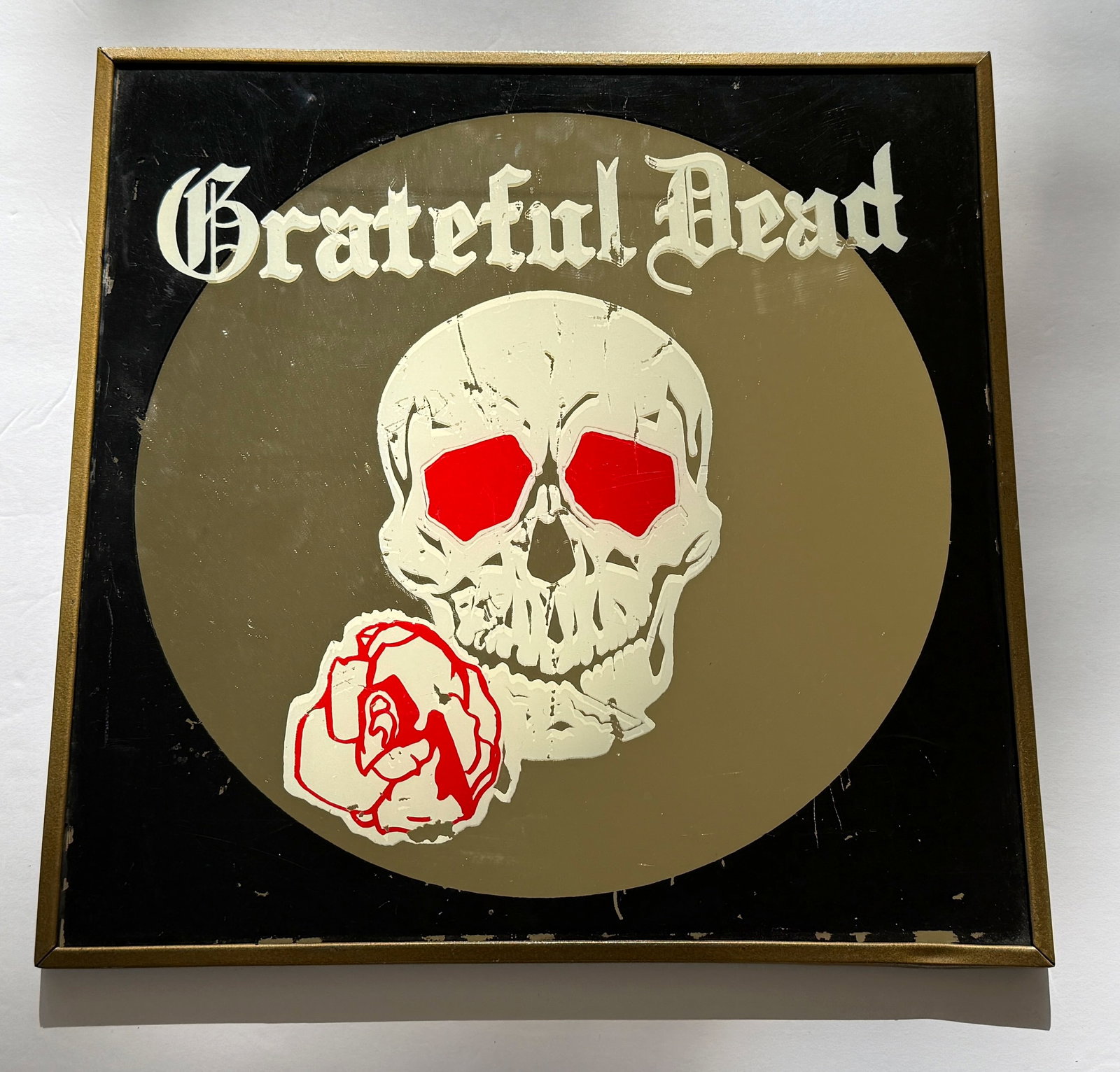 VINTAGE GRATEFUL DEAD CARNIVAL MIRROR PRIZE (1 of 2)