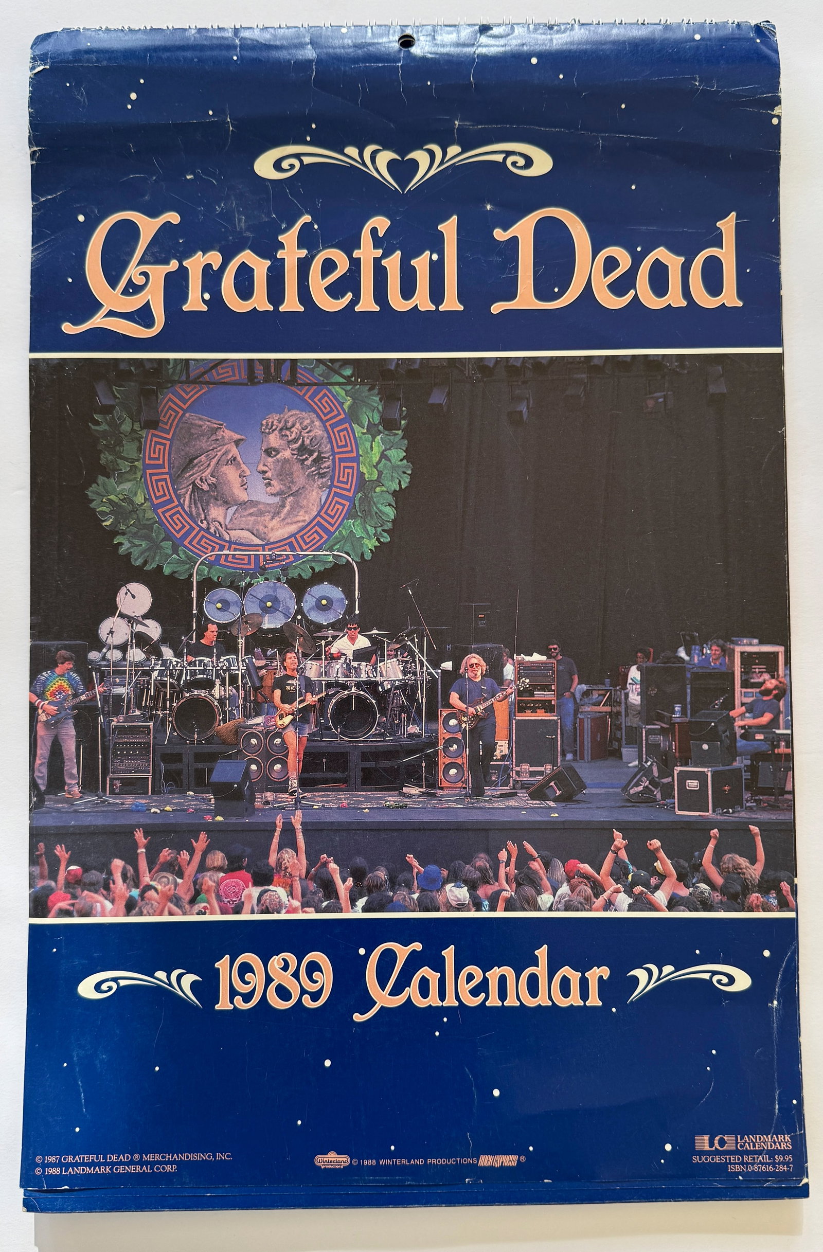 GRATEFUL DEAD - CALENDAR WITH FRAMABLE ART (1 of 4)