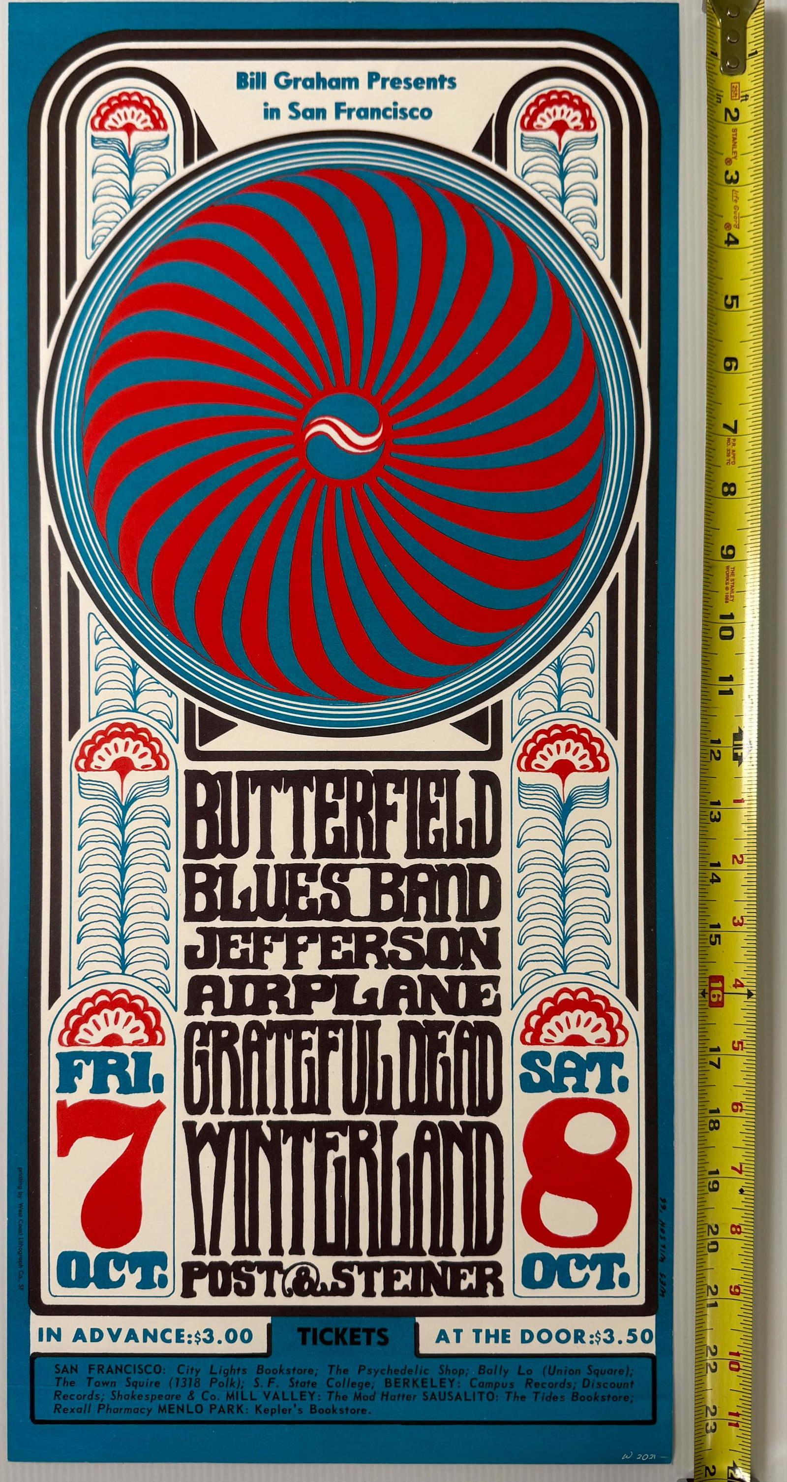 BG30 GRATEFUL DEAD - WINTERLAND - 4TH (1 of 2)