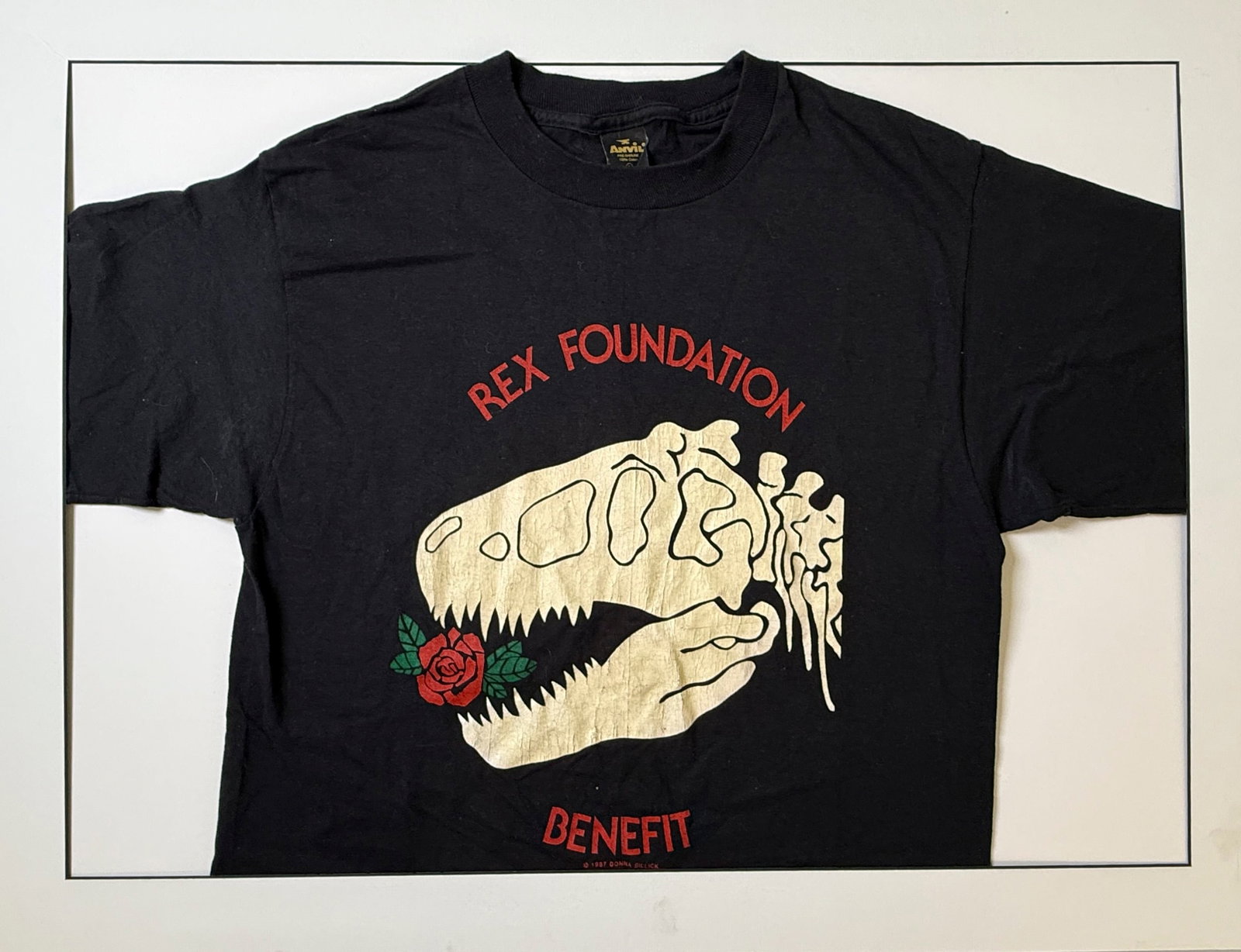 REX FOUNDATION BENEFIT - 1987 GRATEFUL DEAD SHIRT (1 of 5)