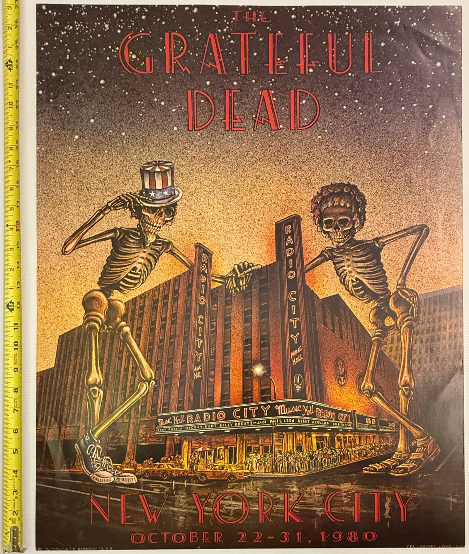 Grateful Dead New York City 1980 - 1st (1 of 3)