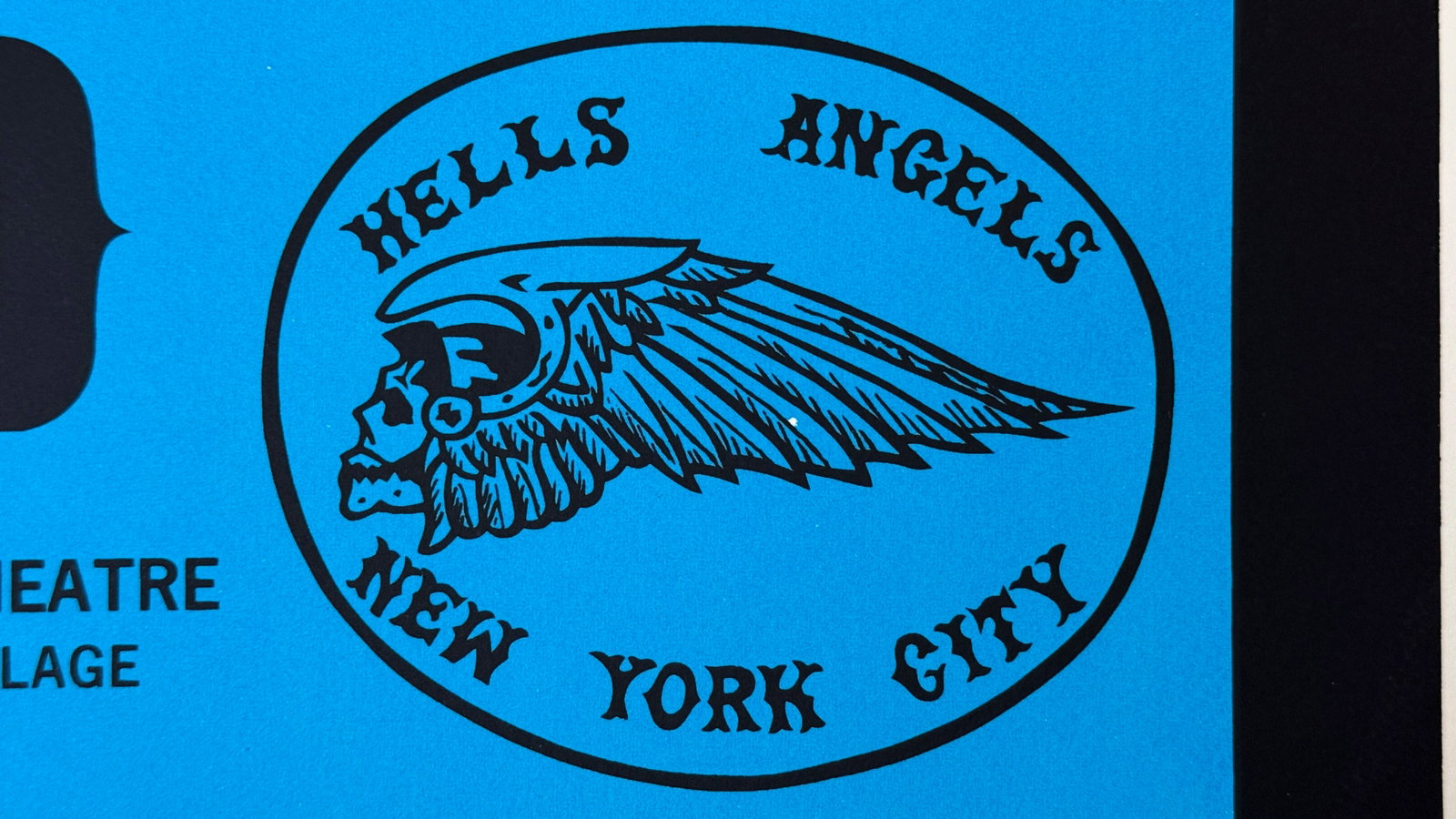 GRATEFUL DEAD - HELLS ANGELS - ANDERSON THEATER - 2