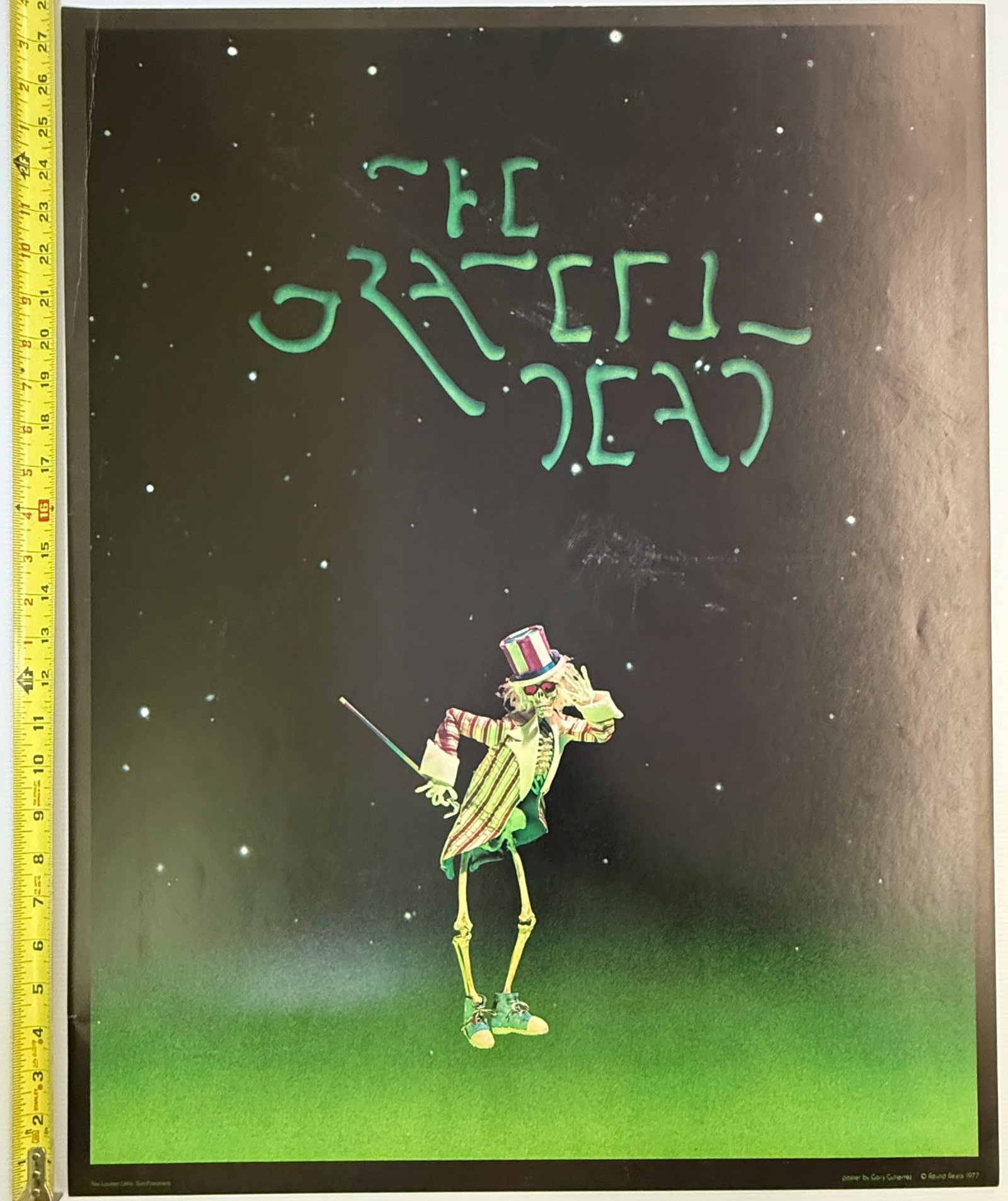 GRATEFUL DEAD - 1977 MOVIE POSTER (1 of 4)
