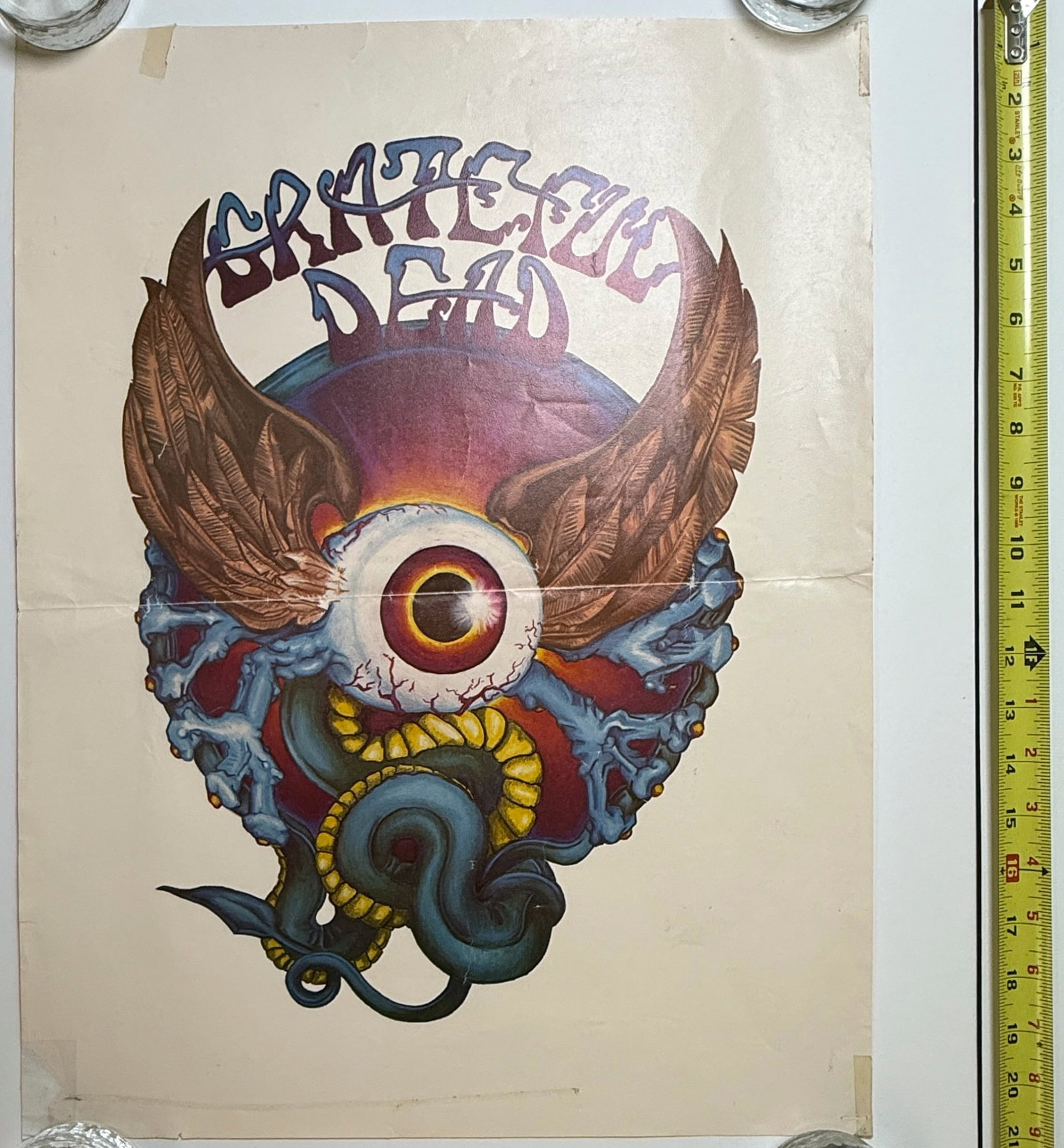 GRATEFUL DEAD FLYING EYE - RICK GRIFFIN POSTER (1 of 2)