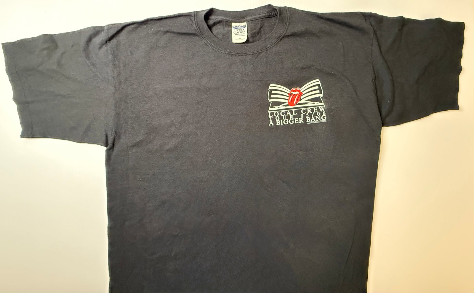 ROLLING STONES 2005 / 2006 BIGGER BANG CREW SHIRT (1 of 2)