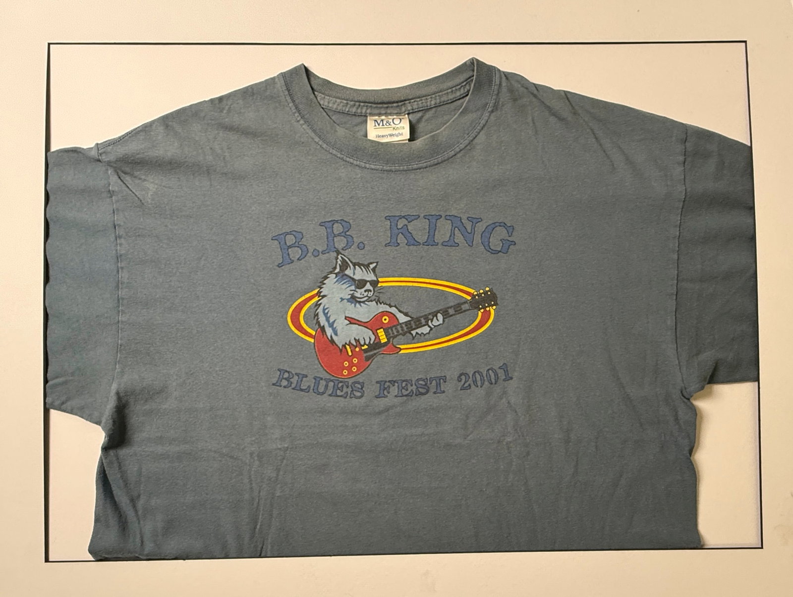 B.B. KING 2001 TOUR T-SHIRT (1 of 4)