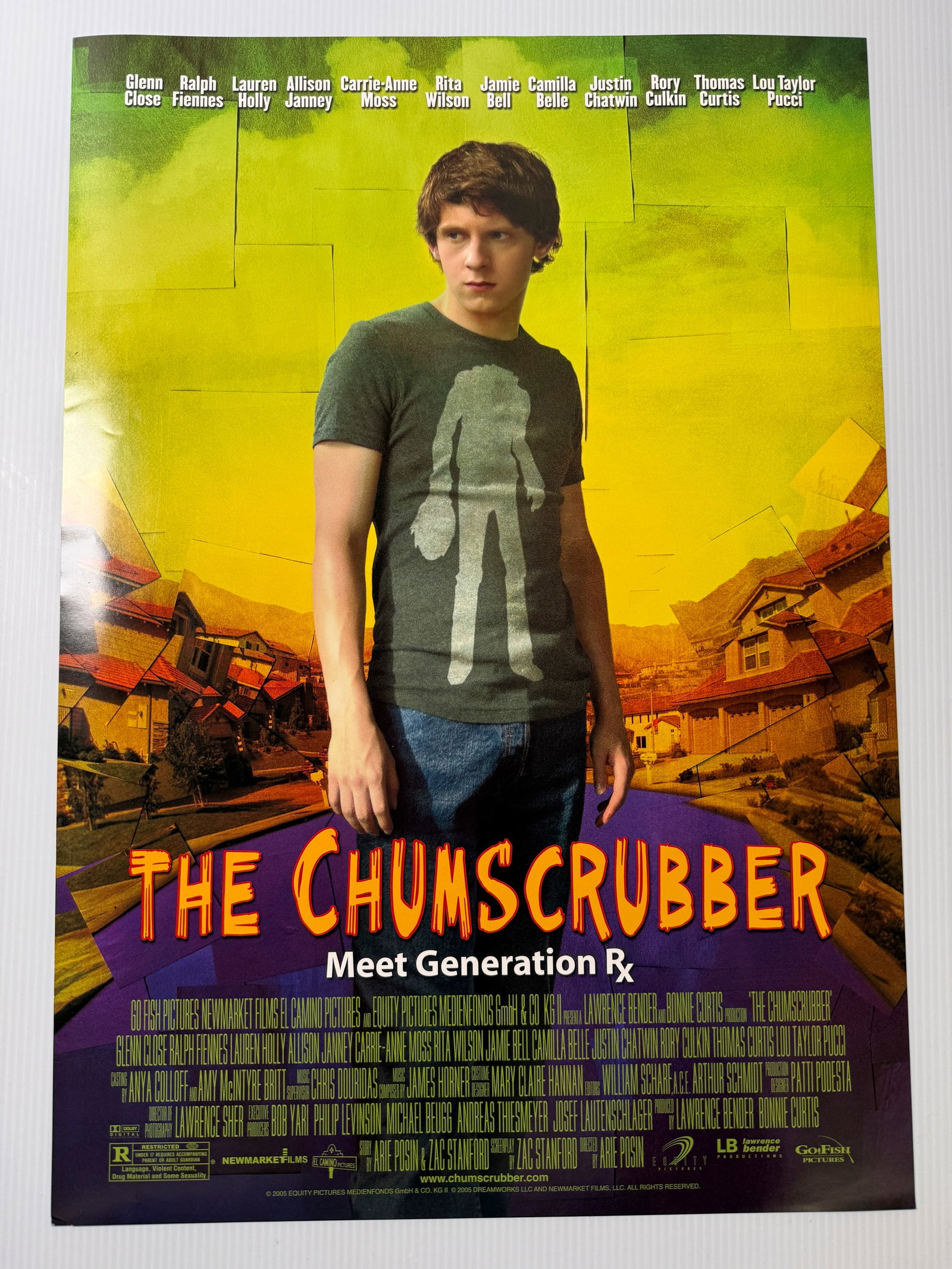 THE CHUMSCRUBBER MOVIE POSTER: THE CHUMSCRUBBER MOVIE POSTER