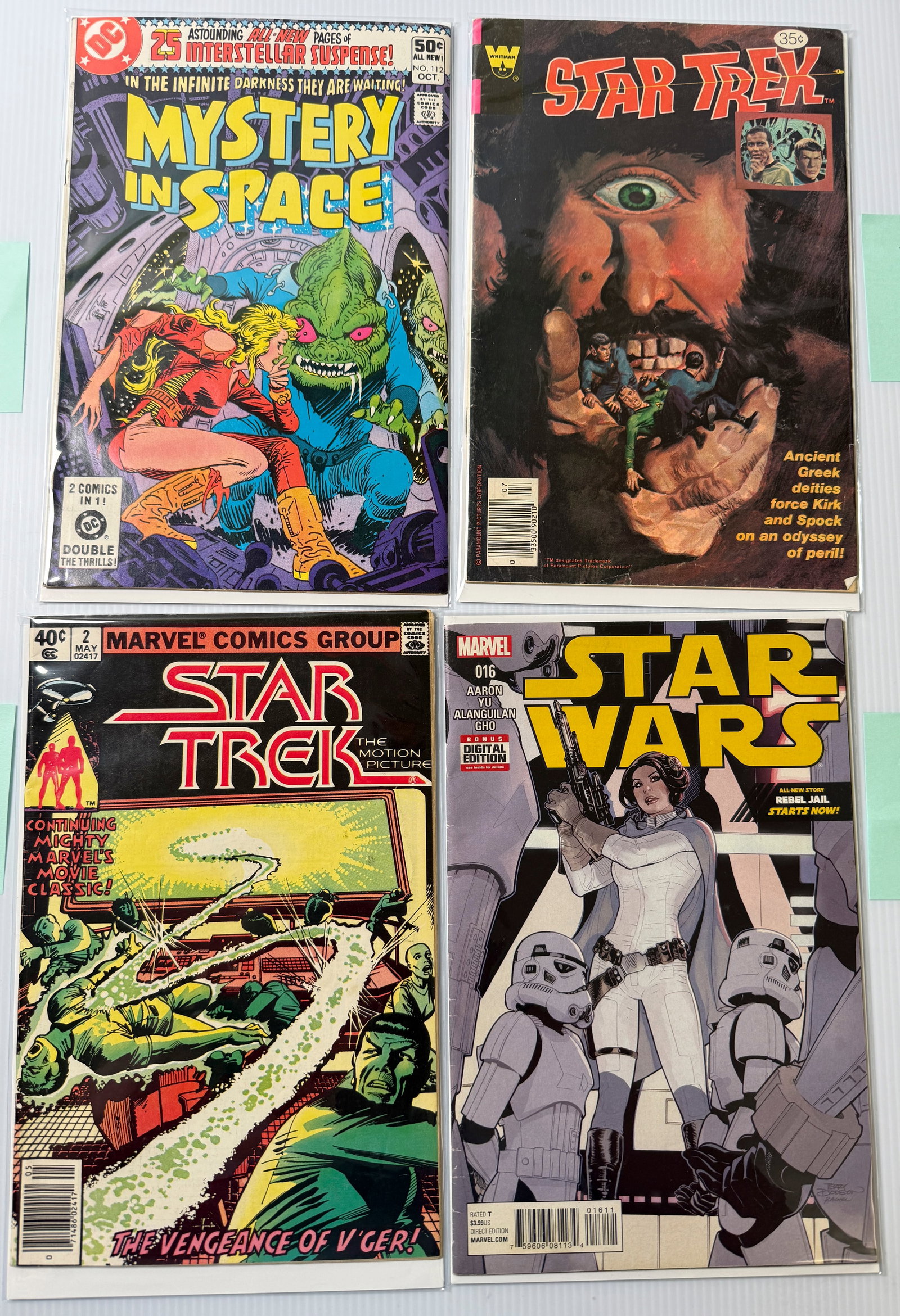 STAR TREK - STAR WARS - MYSTERY IN SPACE: STAR TREK - STAR WARS - MYSTERY IN SPACE