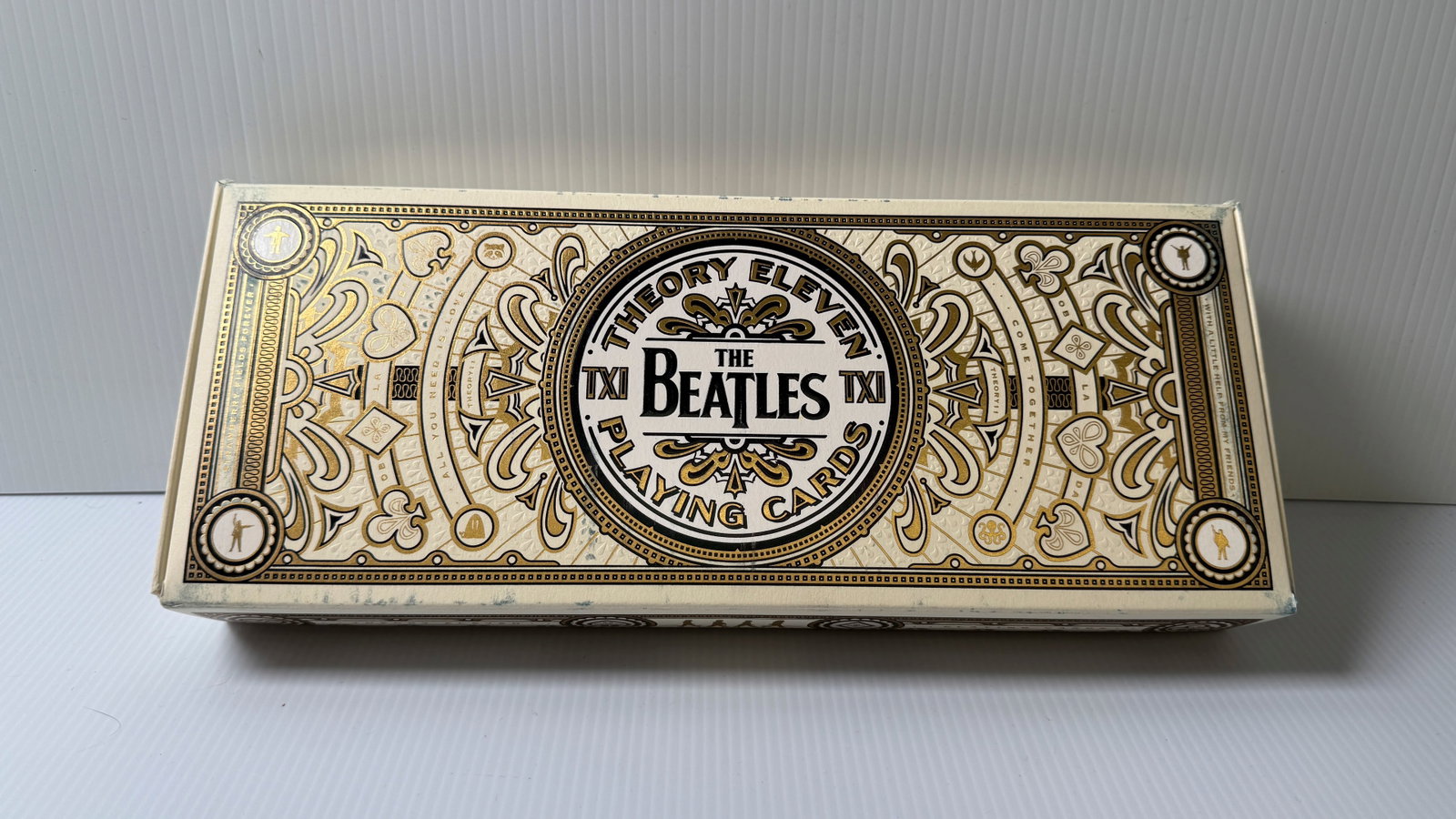 THEORY BEATLES PLAYING CARD BOX SET - 4 DECKS ! - 2