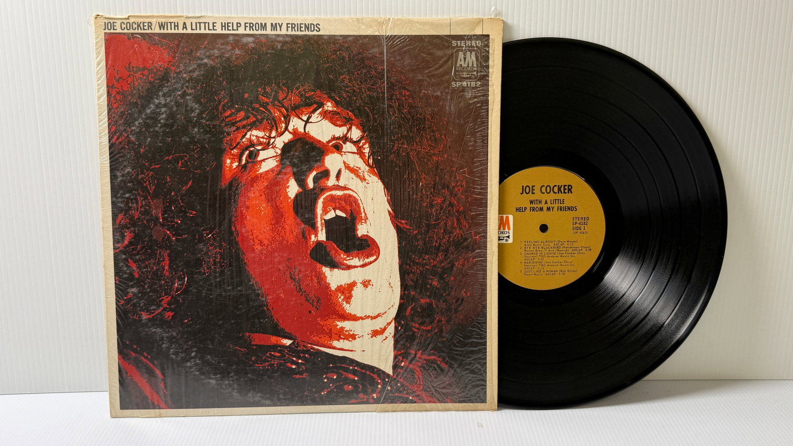 JOE COCKER - WITH A LITTLE HELP FROM MY FRIENDS: JOE COCKER - WITH A LITTLE HELP FROM MY FRIENDS. SP-4182.