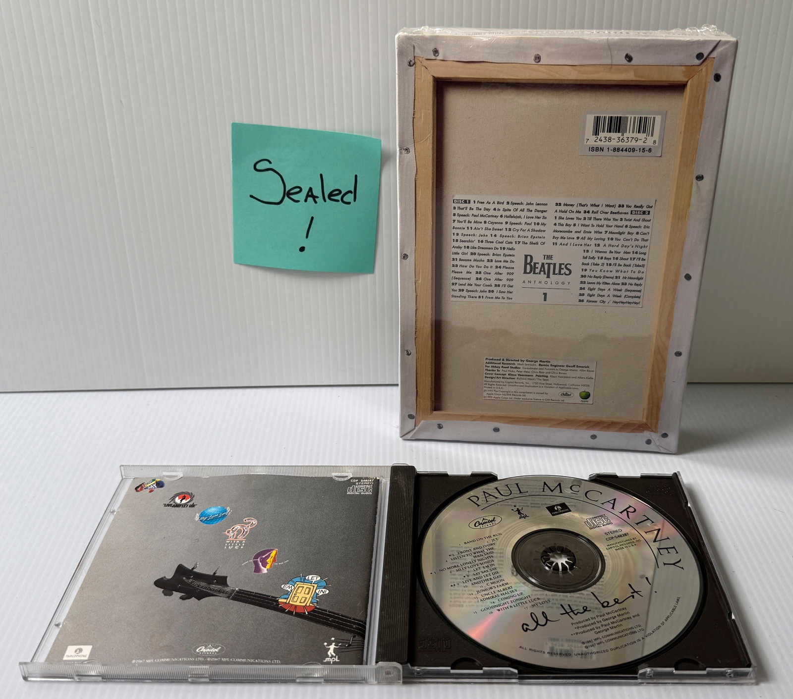 THE BEATLES ANTHOLOGY 1 SEALED 2 CD SET - 2