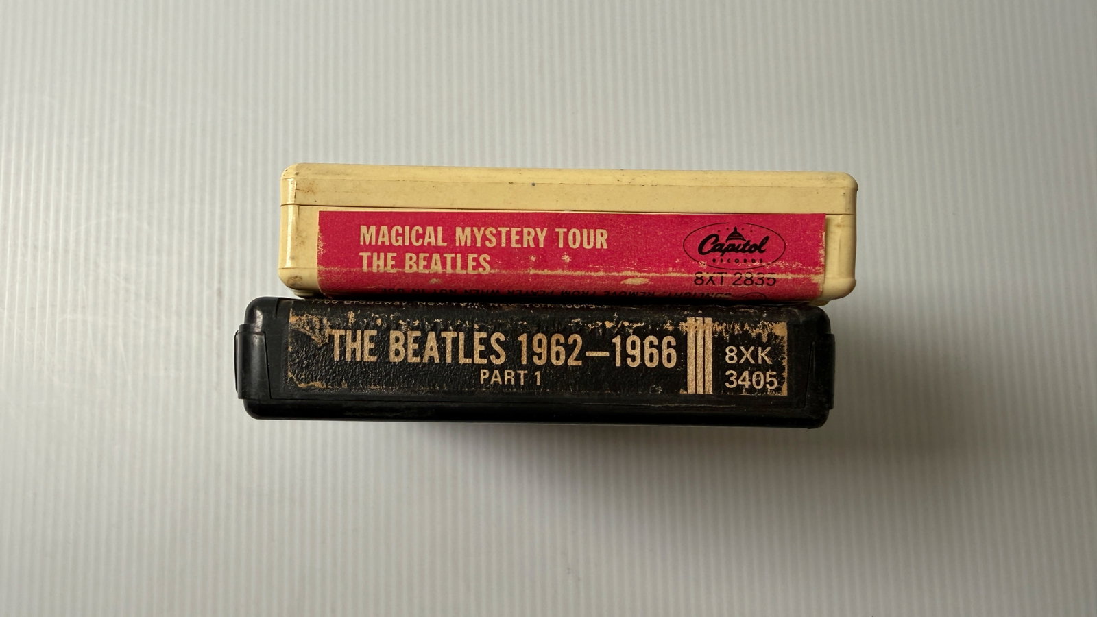 TWO VINTAGE BEATLES 8-TRACK TAPES - 2