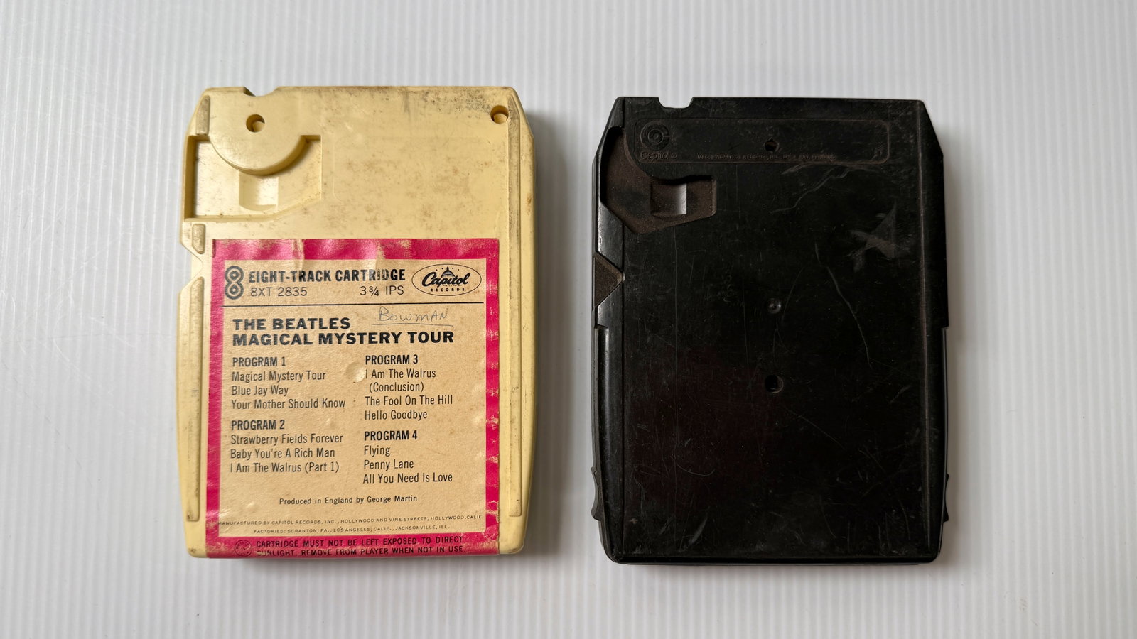 TWO VINTAGE BEATLES 8-TRACK TAPES - 4