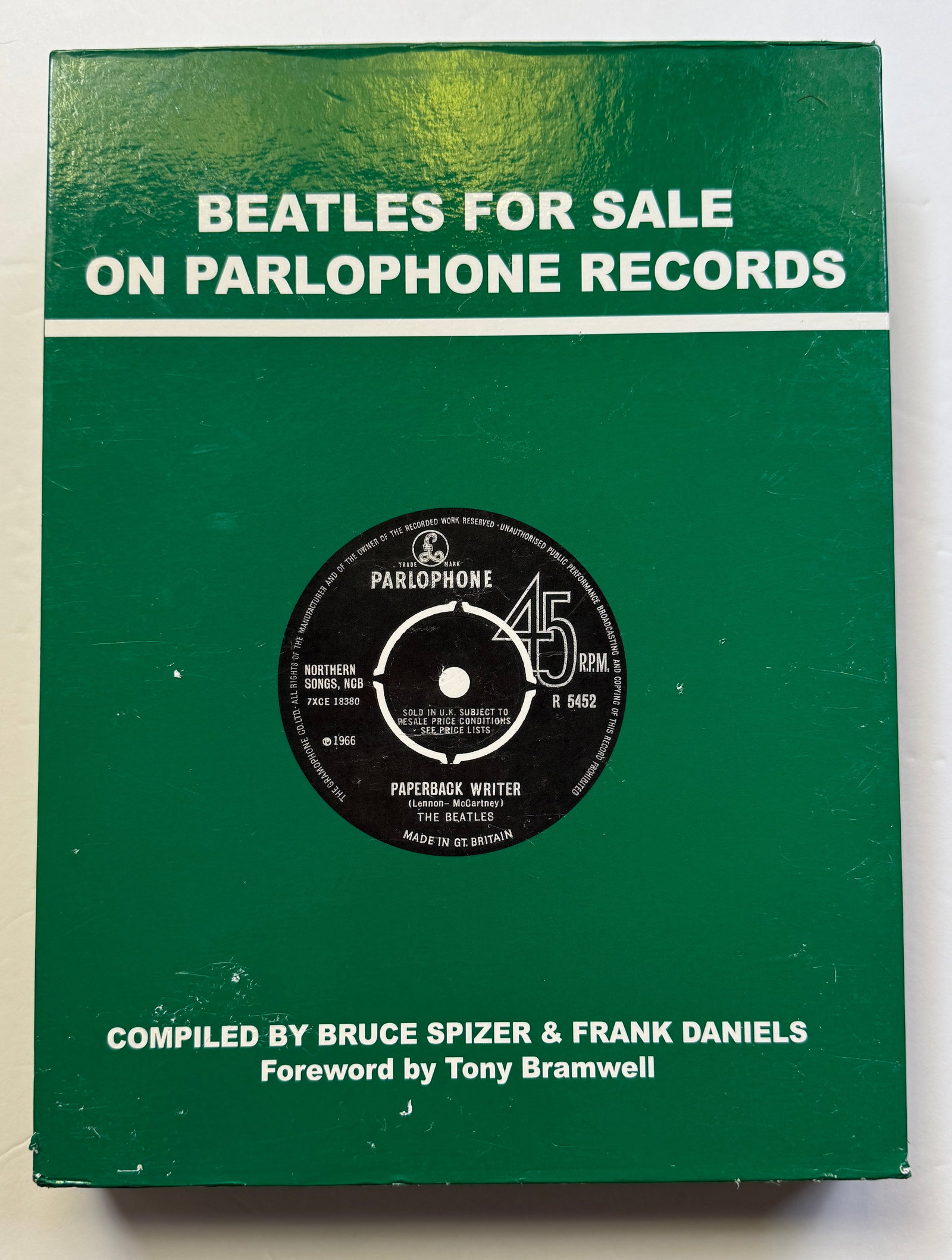 BEATLES FOR SALE ON PARLOPHONE RECORDS - HARDCOVER BOOK IN CASE (1 of 6)