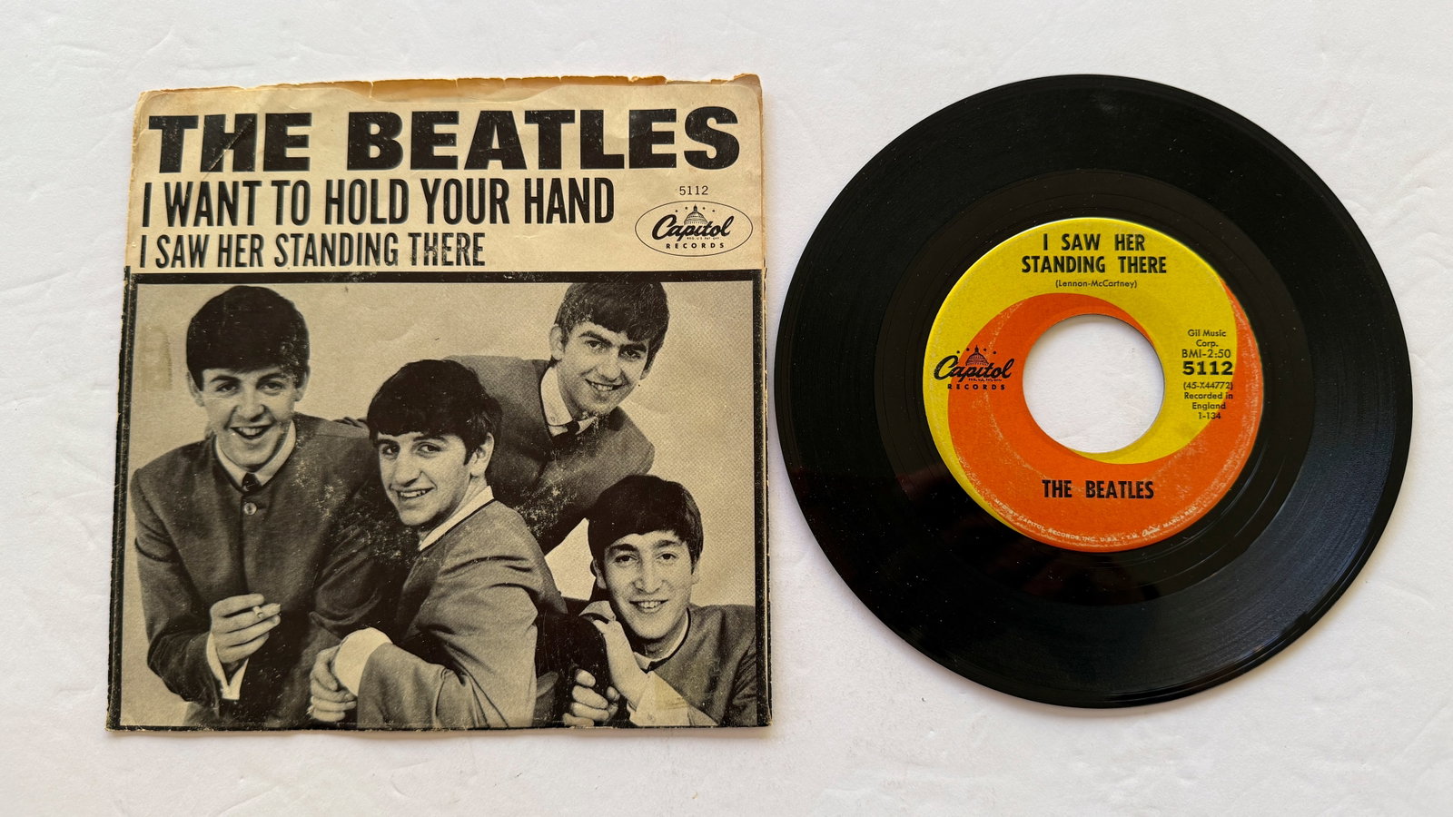 I Want To Hold Your Hand / I Saw Her Standing There (1 of 1)