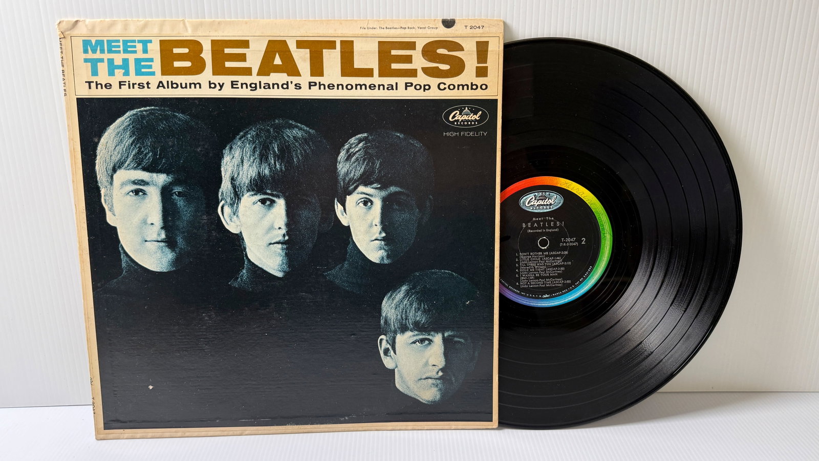 MEET THE BEATLES! - MONO - SCRANTON - BROWN TITLE (1 of 1)