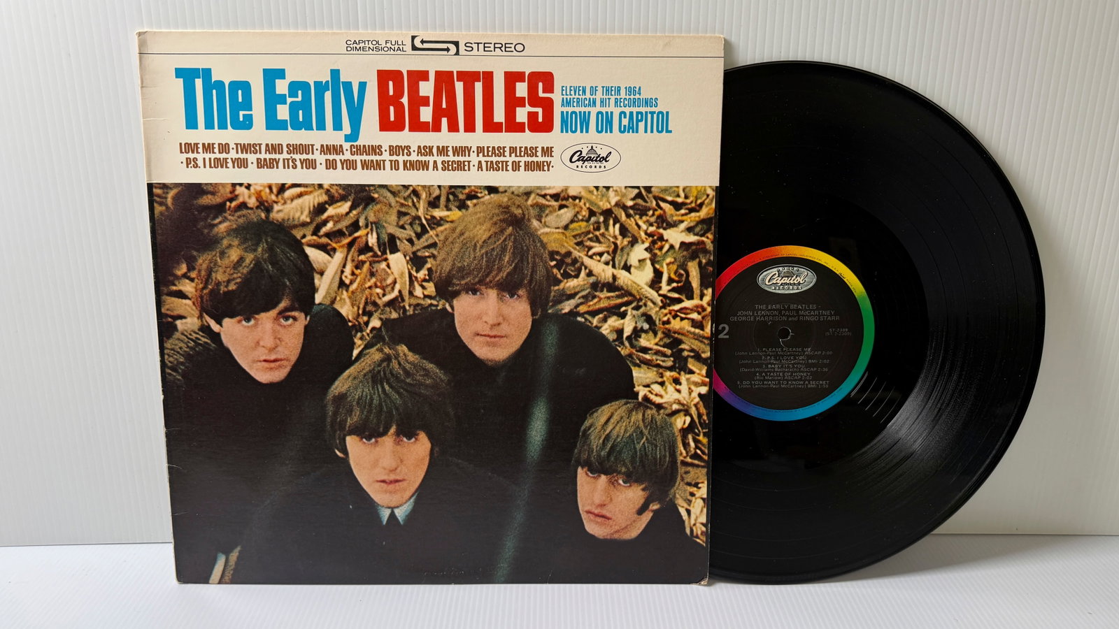 THE EARY BEATLES - 1986 REISSUE: THE EARY BEATLES - 1986 REISSUE. ALLIED PRESSING.