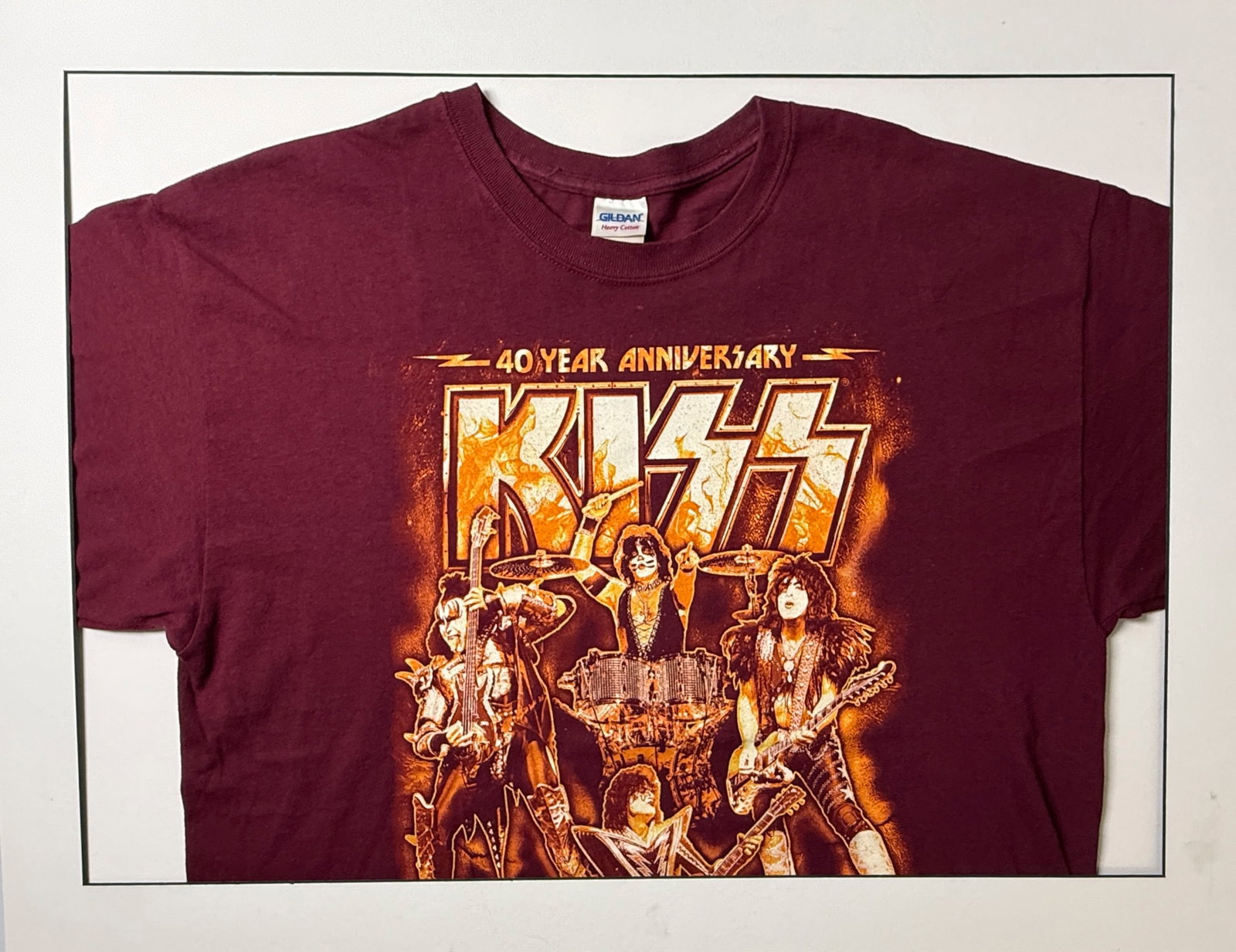 KISS 40 YEAR ANNIVERSARY TOUR T-SHIRT (1 of 3)