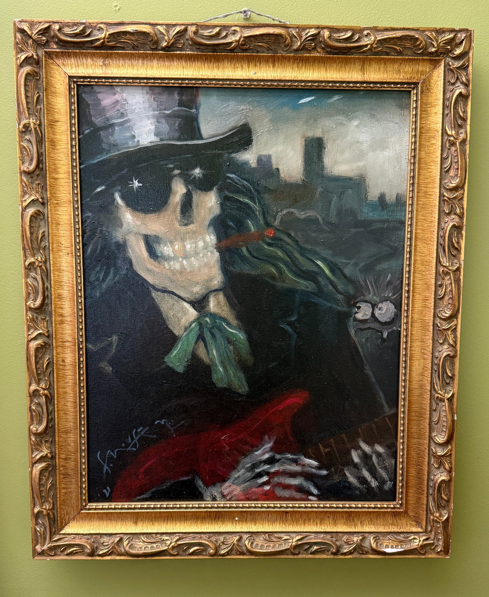 ORIGINAL STANLEY MOUSE ROCKIN' SKELETON - 3