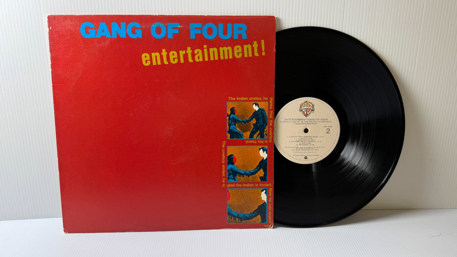 GANG OF FOUR - ENTERTAINMENT!: GANG OF FOUR - ENTERTAINMENT! - 1980 ROCK
