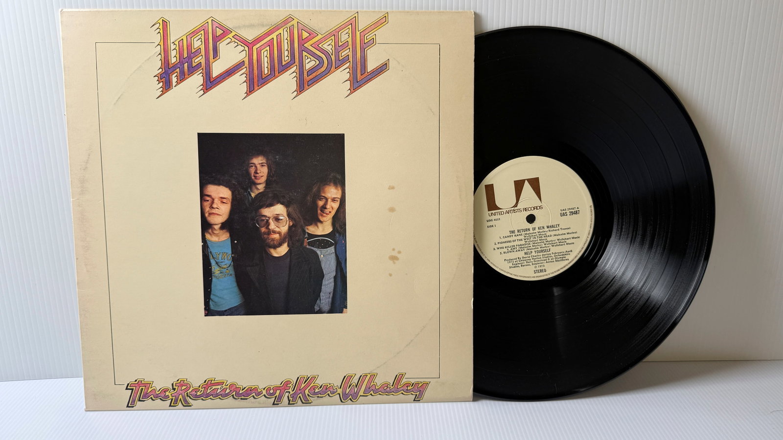 HELP YOURSELF - THE RETURN OF KEN WHALEY: HELP YOURSELF - THE RETURN OF KEN WHALEY - 1973 ROCK