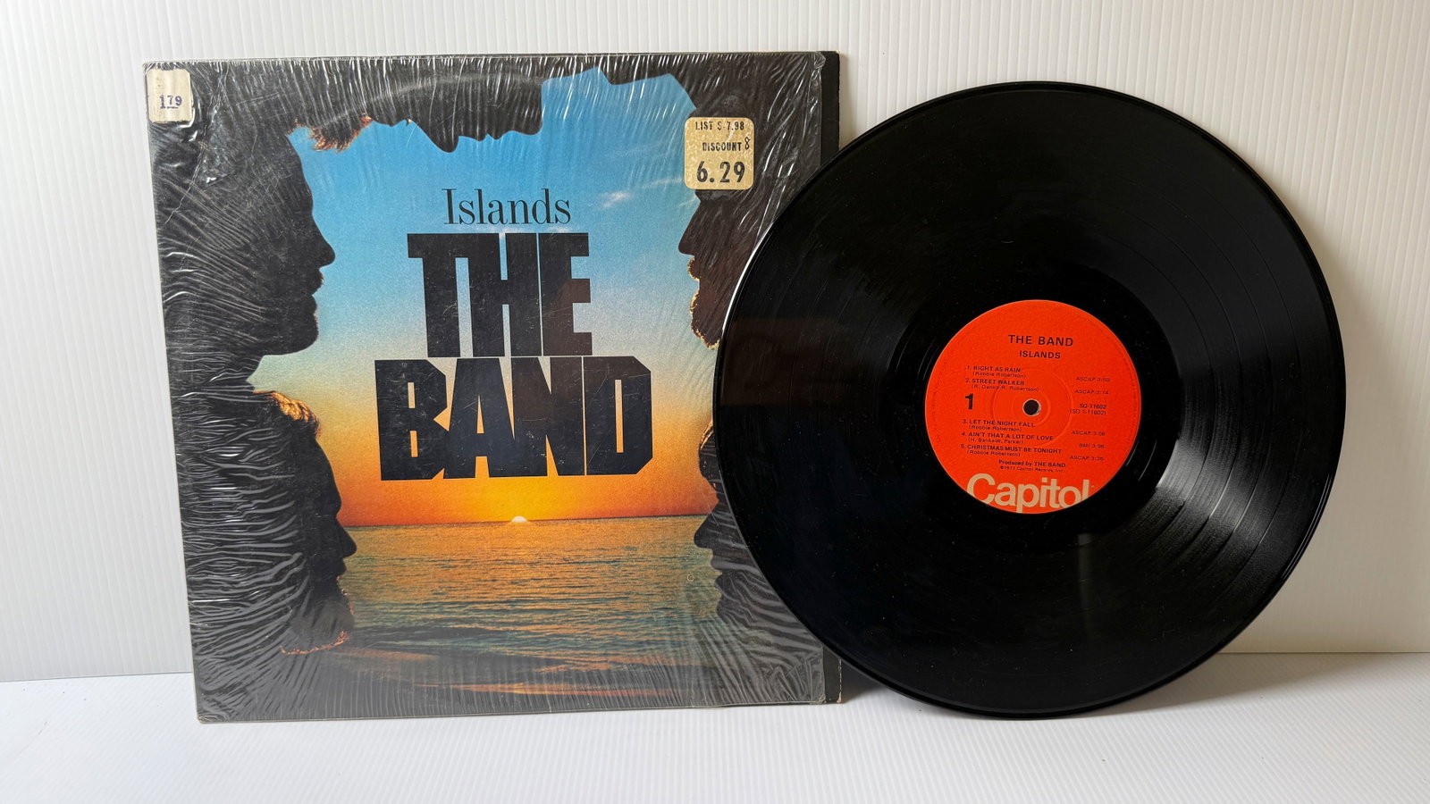 ISLANDS - THE BAND: ISLANDS - THE BAND ($10) WITH SHRINK AND PRICING
