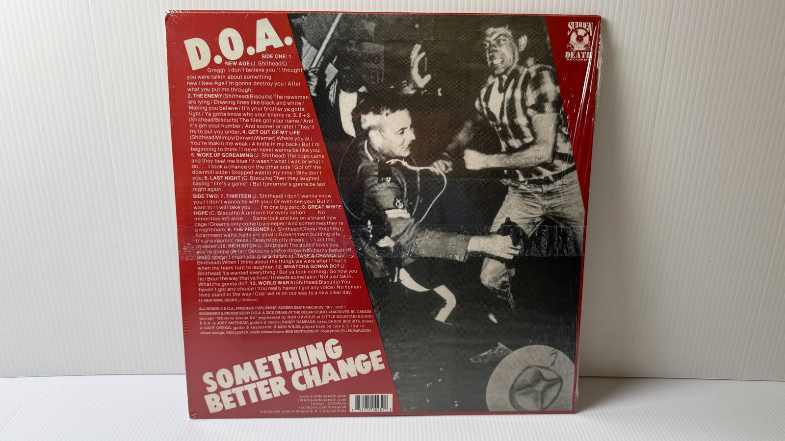 D.O.A - SOMETHING BETTER CHANGE - SEALED - 2
